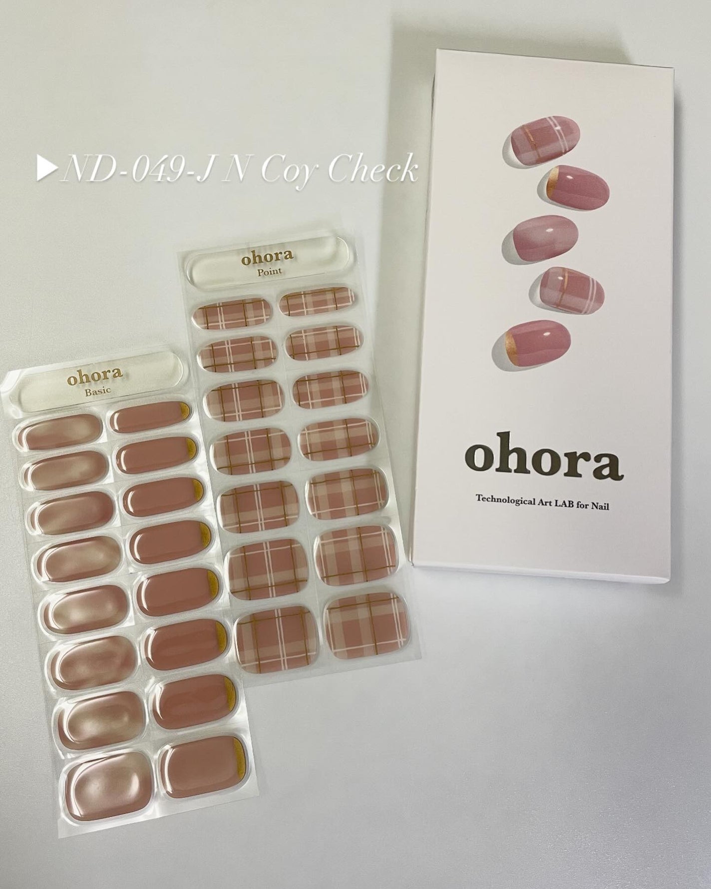 セミキュアジェルネイル(ハンド)/ohora/ネイルシールを使ったクチコミ(3枚目)