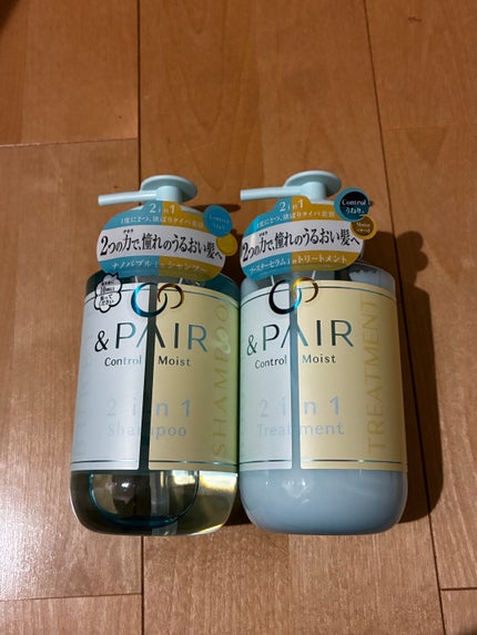 アンドペア コントロール モイスト 2in1 シャンプー&ヘアトリートメント/&PAIR/市販シャンプーを使ったクチコミ(2枚目)