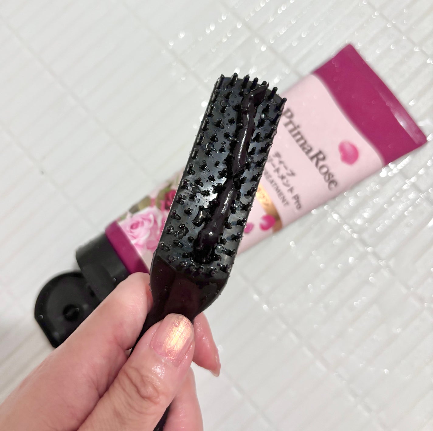 プリマローズ ディープカラートリートメント プロ/プリマローズ/ヘアカラーを使ったクチコミ(4枚目)