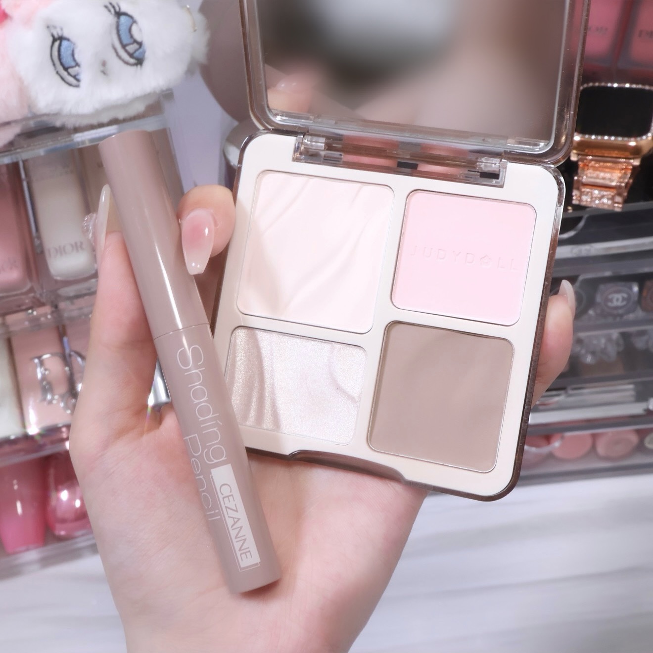 JUDYDOLL メリハリマスターパレット/JUDYDOLL/パウダーハイライトを使ったクチコミ（1枚目）