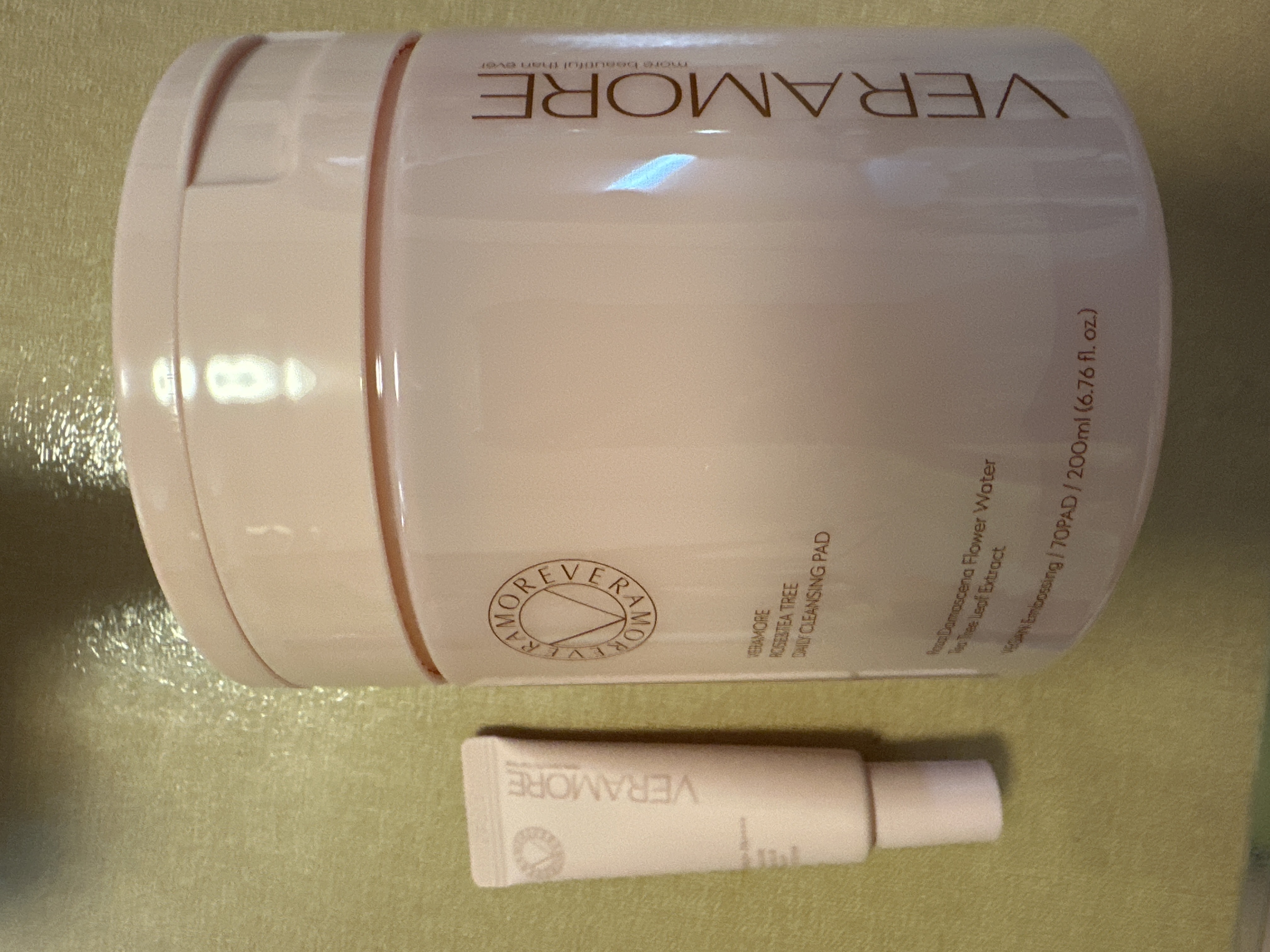 ローズ＆ティーツリークレンジングパッド/VERAMORE/クレンジングシートを使ったクチコミ（1枚目）