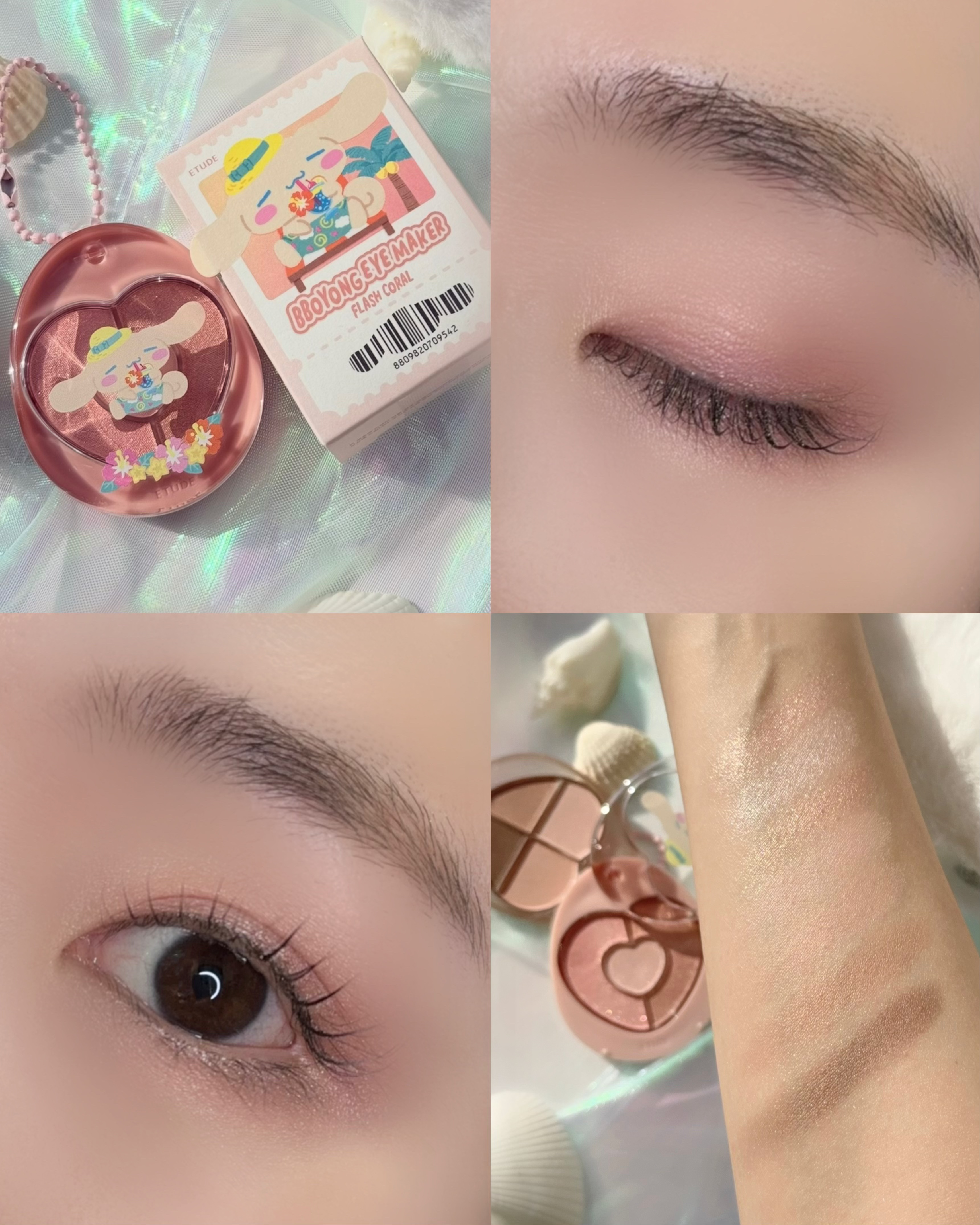 ぽよんアイメイカー/ETUDE/アイシャドウパレットを使ったクチコミ（3枚目）