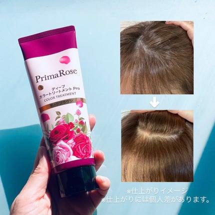 プリマローズ ディープカラートリートメント プロ/プリマローズ/ヘアカラーを使ったクチコミ(2枚目)