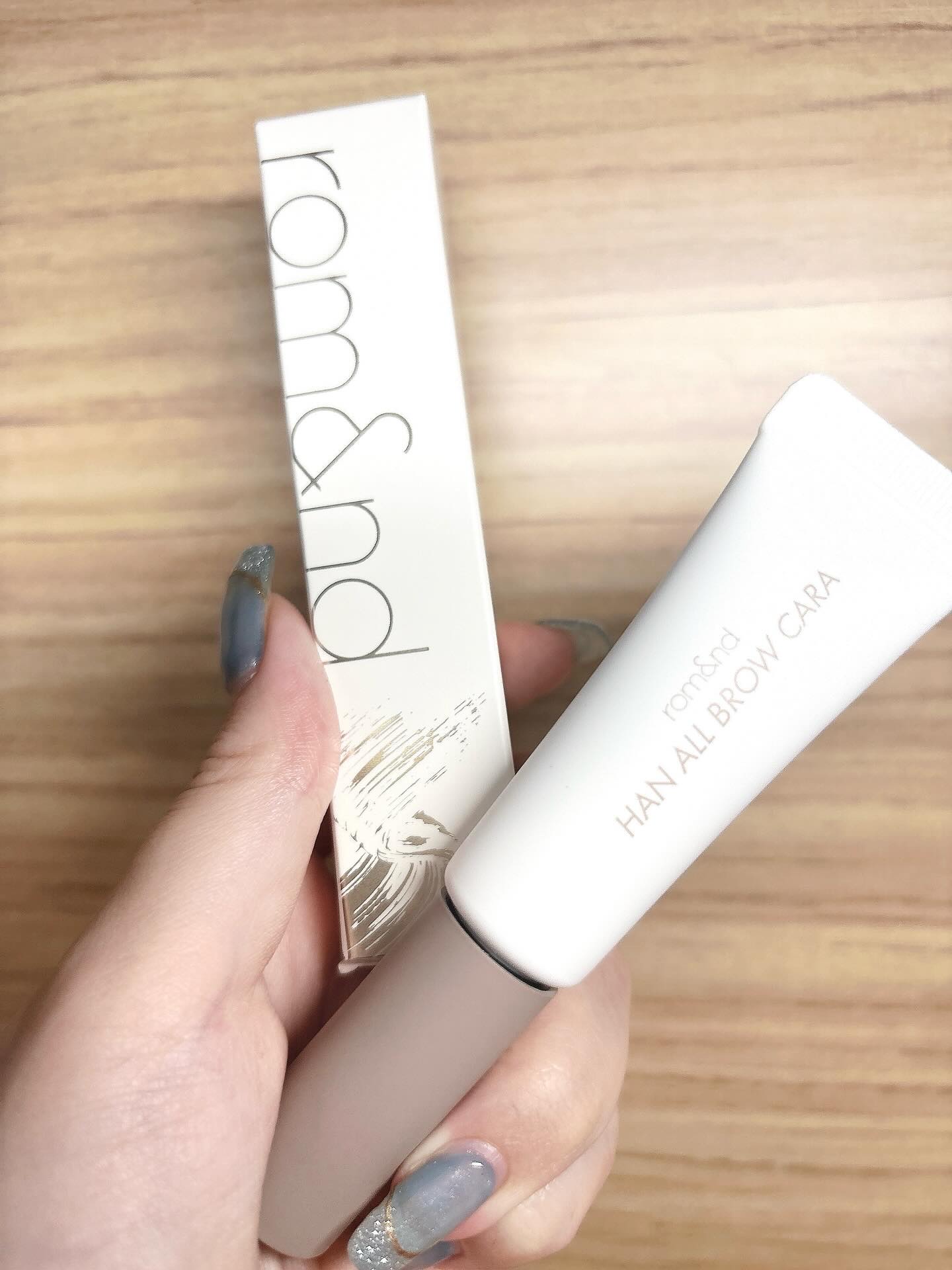 ハンオールブロウカラ/rom&nd/眉マスカラを使ったクチコミ（1枚目）