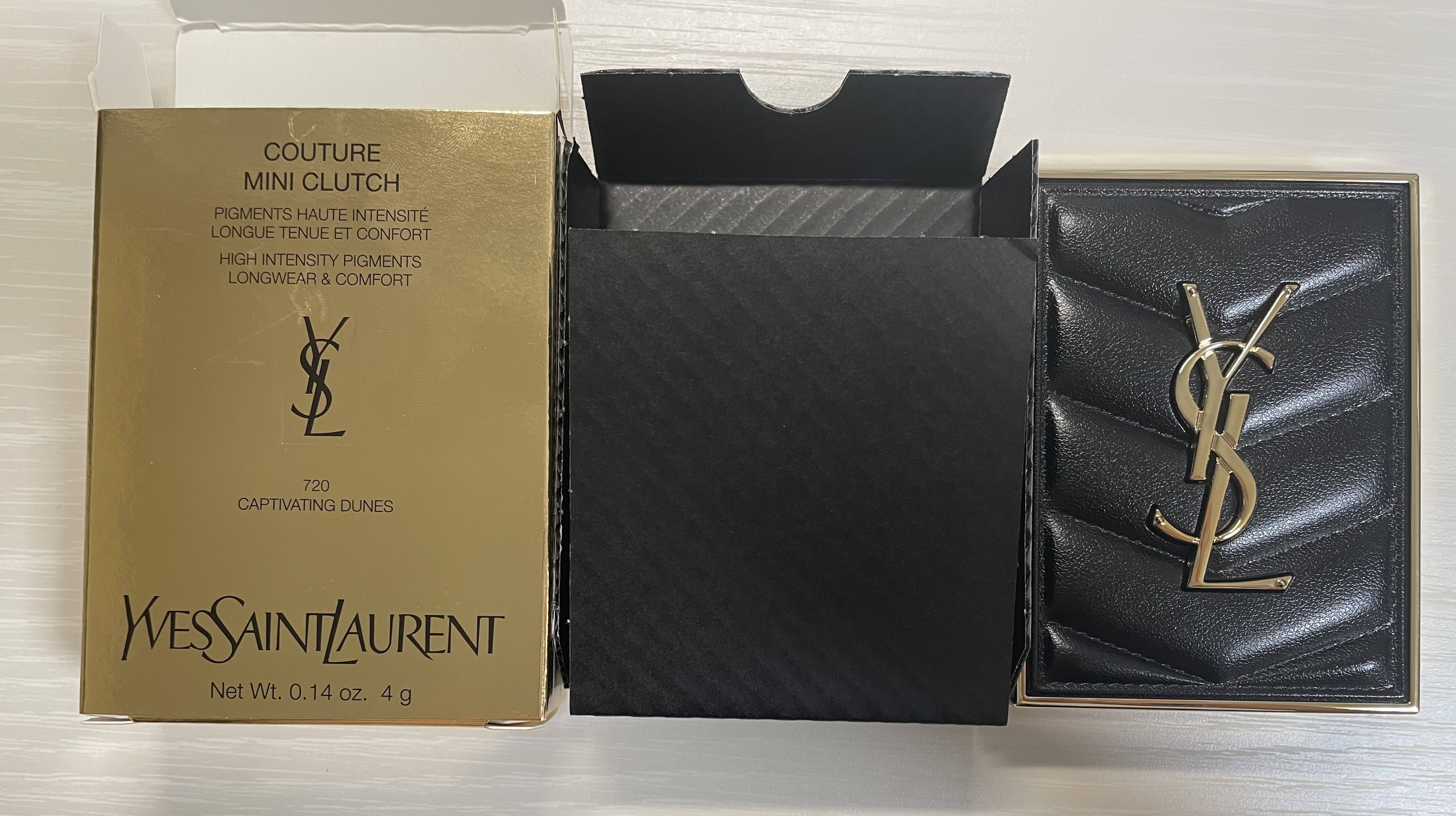 クチュール ミニ クラッチ No.720 キャプティベイティング デューンズ/YVES SAINT LAURENT BEAUTE/アイシャドウパレットを使ったクチコミ（2枚目）