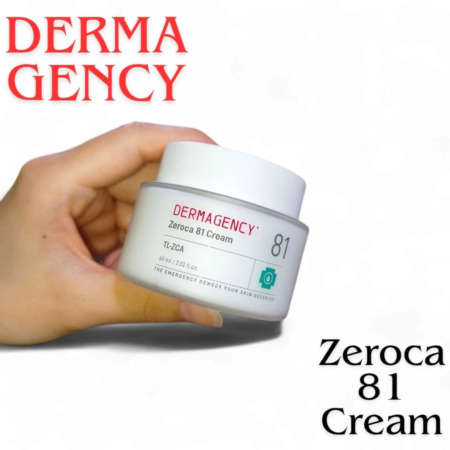 ダーマジェンシー ゼロカ81 クリーム/DERMAGENCY/フェイスクリームを使ったクチコミ（1枚目）