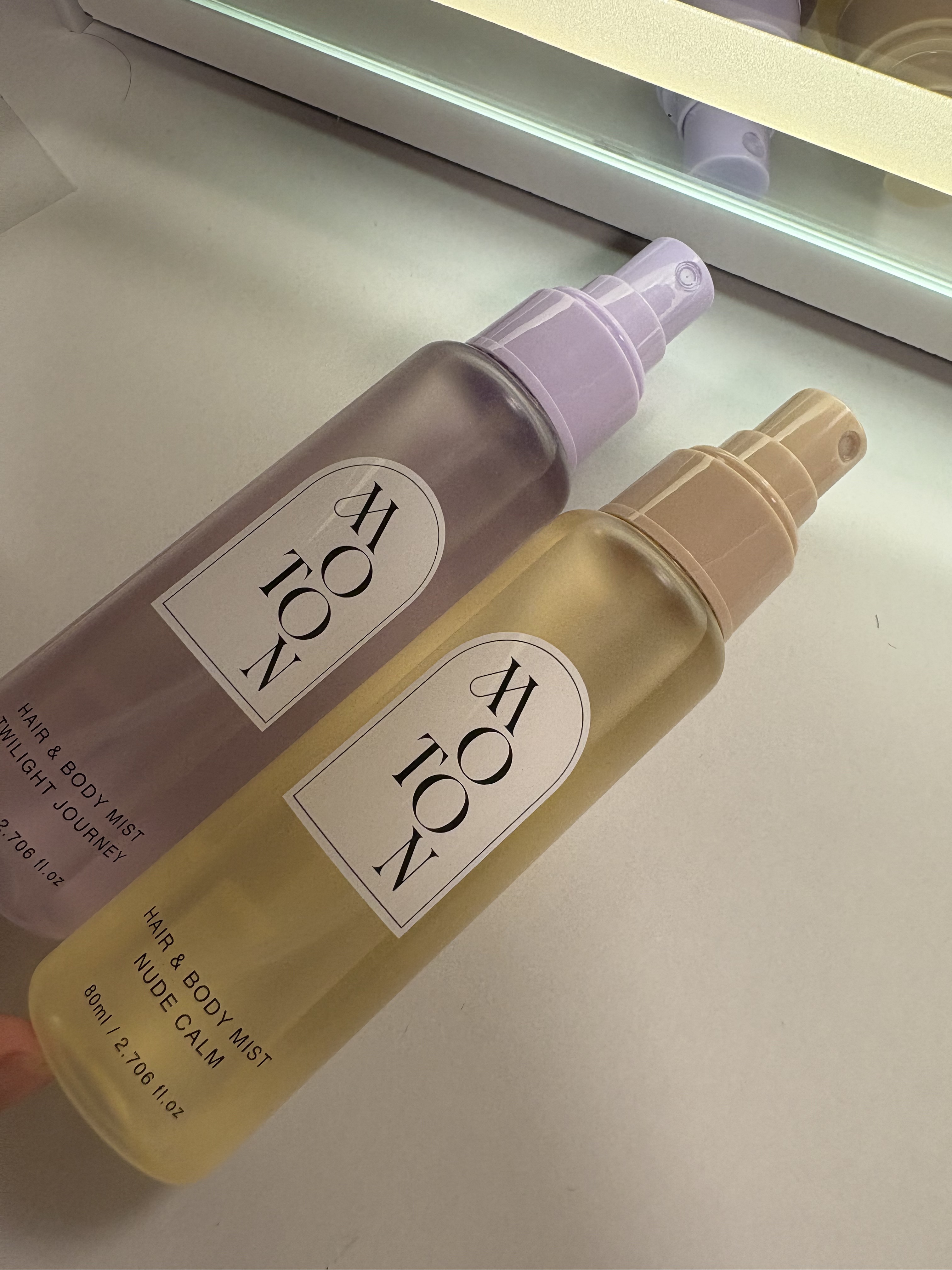 MOTON ヘア&ボディミスト ヌードカルム/MOTON/香水(レディース)を使ったクチコミ（1枚目）