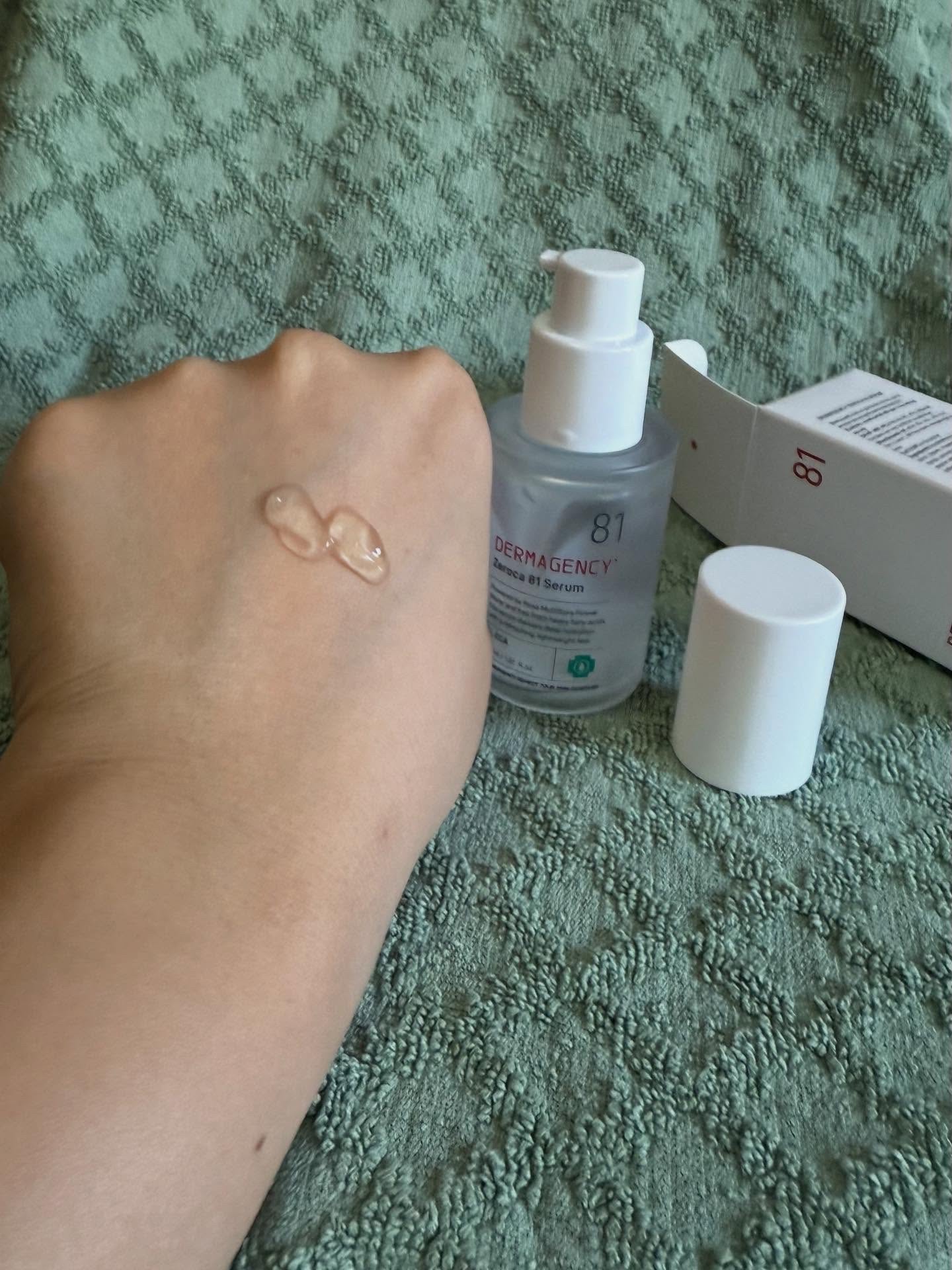 ダーマジェンシー ゼロカ81 セラム/DERMAGENCY/美容液を使ったクチコミ（2枚目）