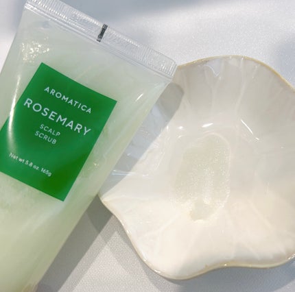 ローズマリー スカルプ スクラブ/AROMATICA/ヘッドスクラブを使ったクチコミ(4枚目)