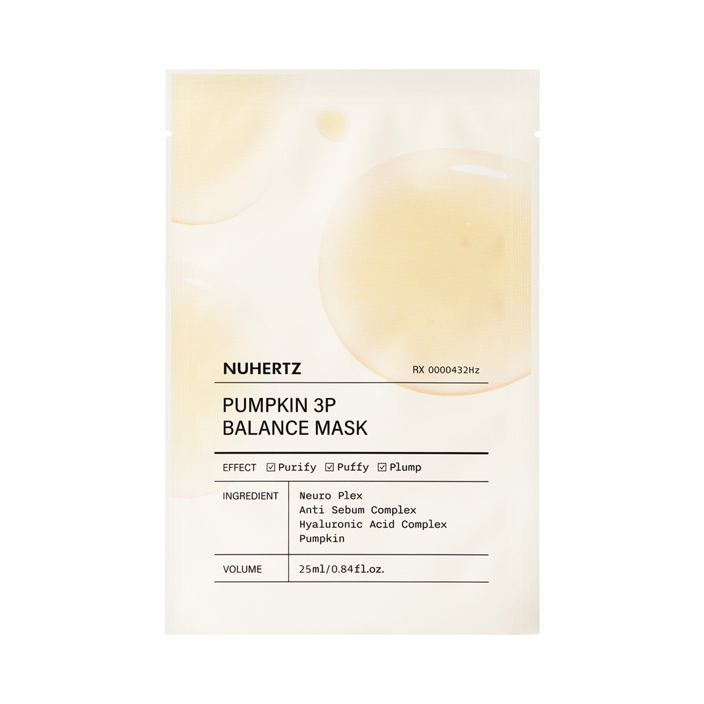 パンプキン3Pバランスマスク NUHERTZ