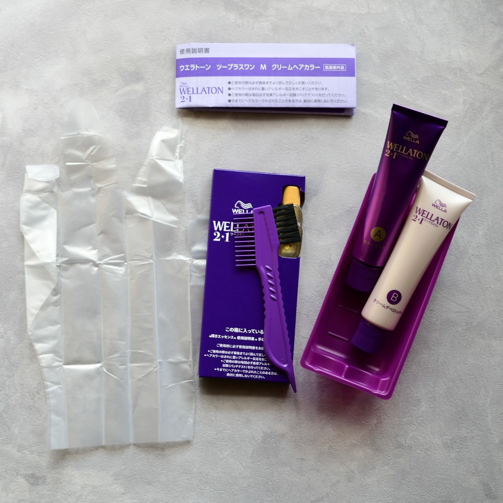 ウエラトーン ツープラスワン クリームタイプ/ウエラ/ヘアカラーを使ったクチコミ（3枚目）