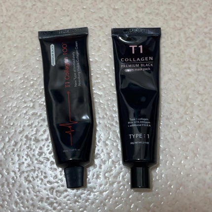 T1 コラーゲンプレミアムブラック/T1 collagen/洗い流すパック・マスクを使ったクチコミ(7枚目)