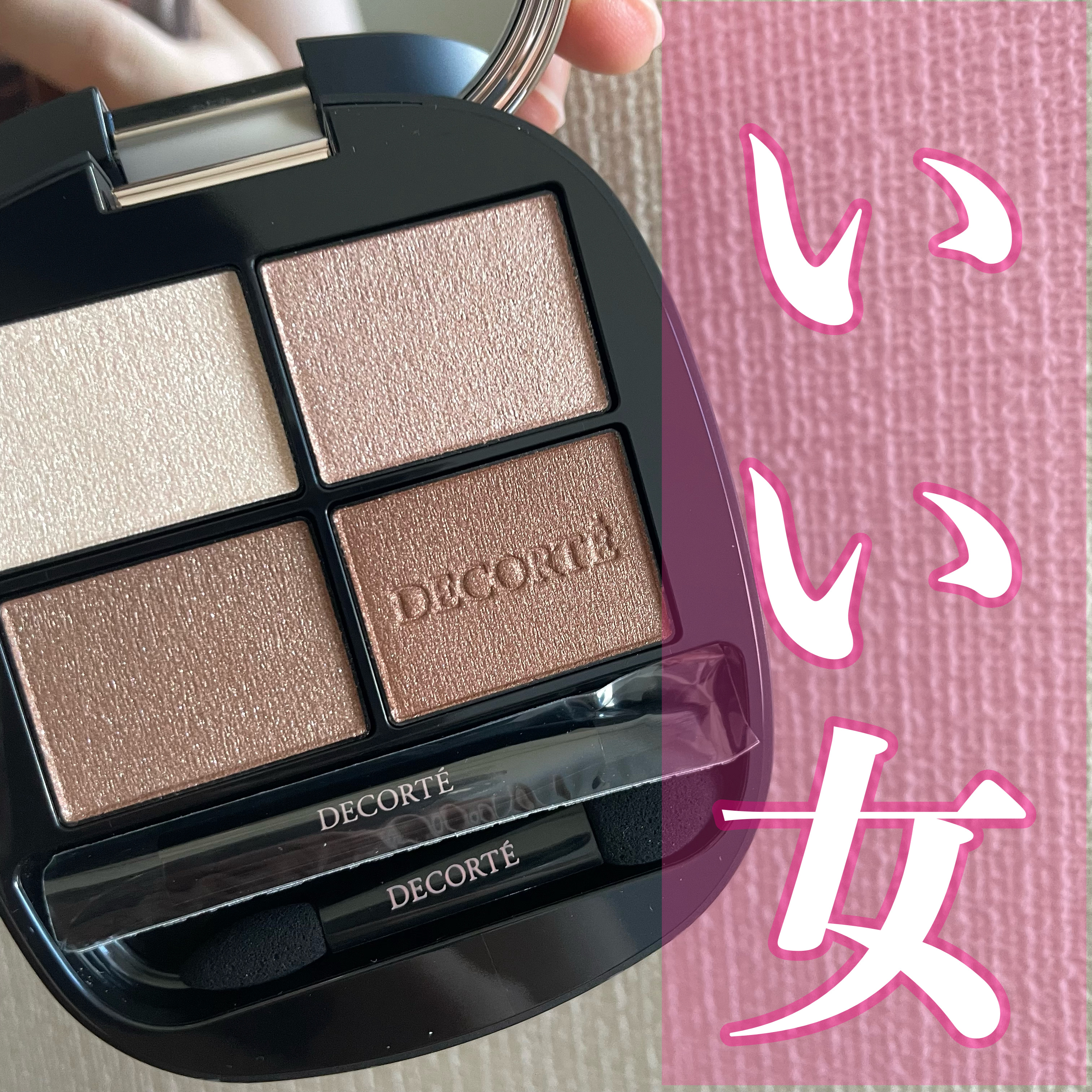 スキンシャドウ デザイニング パレット/DECORTÉ/アイシャドウパレットを使ったクチコミ（1枚目）