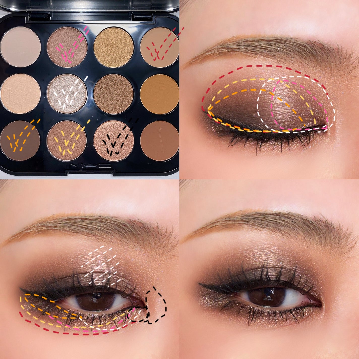 コネクト イン カラー アイシャドウ パレット × 12/M・A・C/アイシャドウパレットを使ったクチコミ(5枚目)