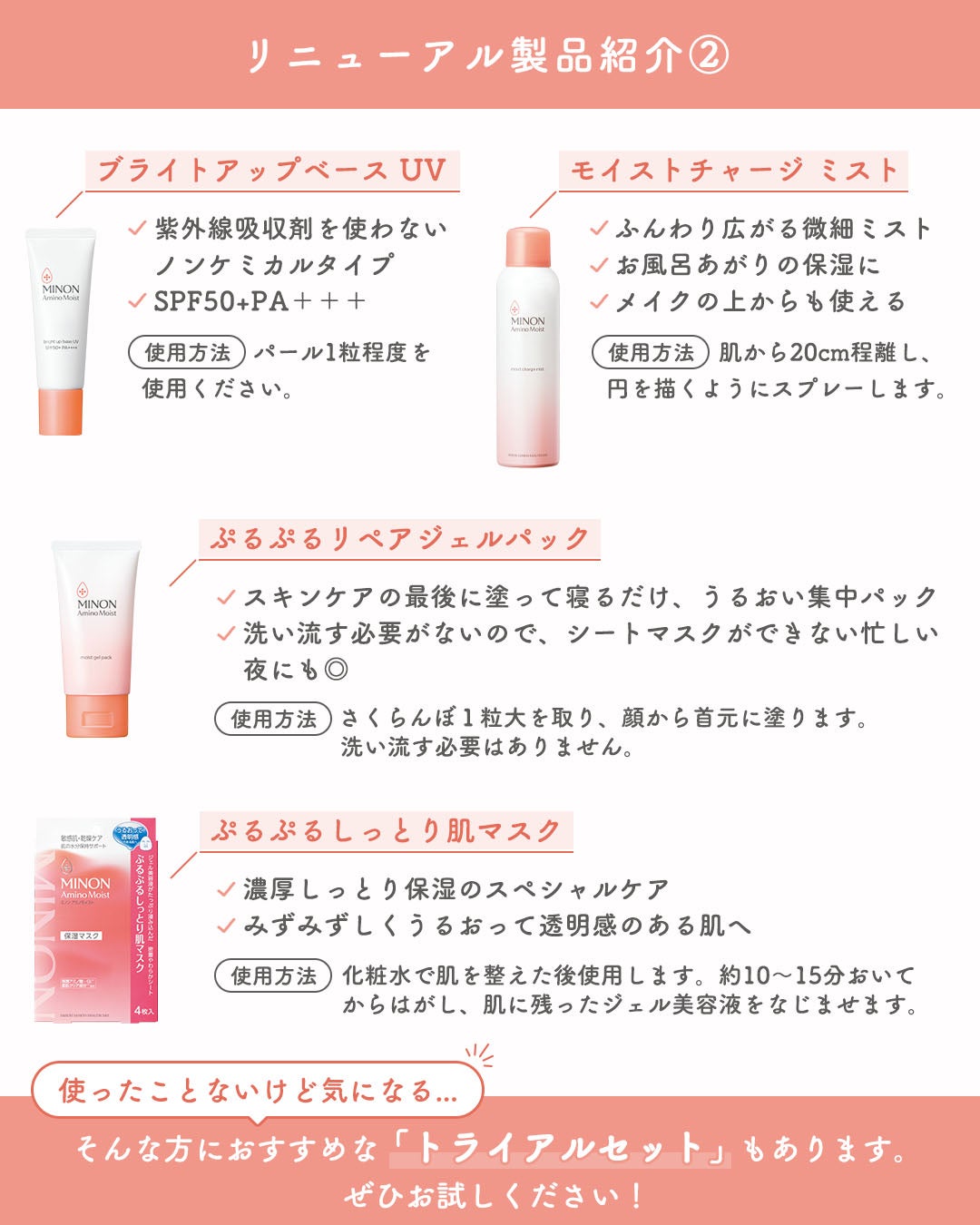 ミノン アミノモイスト モイストチャージ ローション Ⅰ しっとりタイプ/ミノン/化粧水を使ったクチコミ(4枚目)