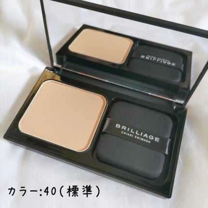 パウダリーファンデーション レジェンダリー グロウ/ブリリアージュ/パウダーファンデーションを使ったクチコミ(2枚目)