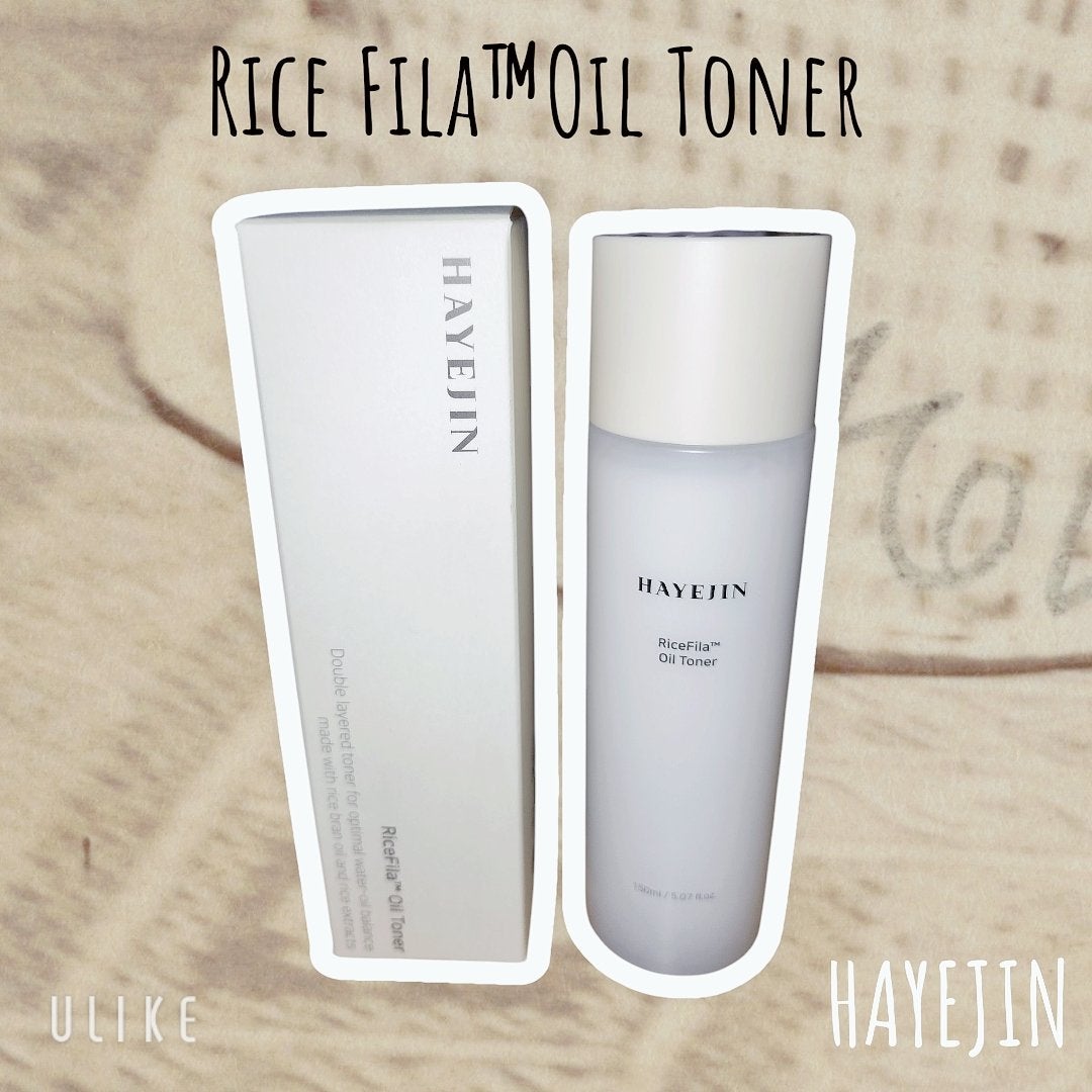 ライスピラーオイルトナー/HAYEJIN/化粧水を使ったクチコミ(1枚目)