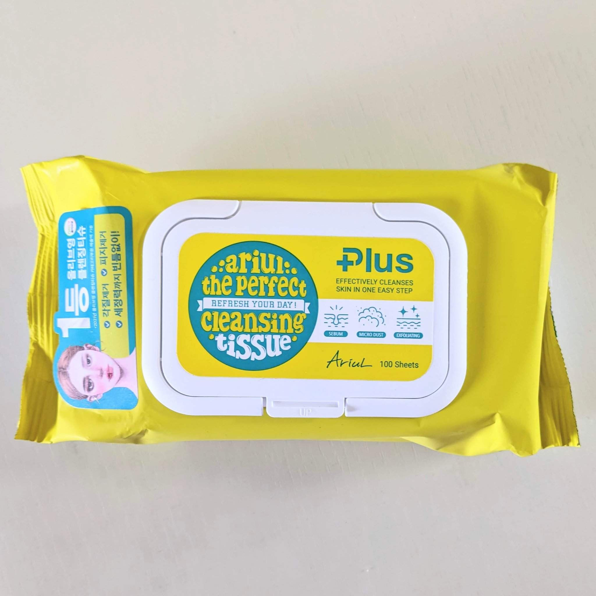 アリウルザ パーフェクトクレンジングティッシュ プラス/Ariul/クレンジングシートを使ったクチコミ（2枚目）
