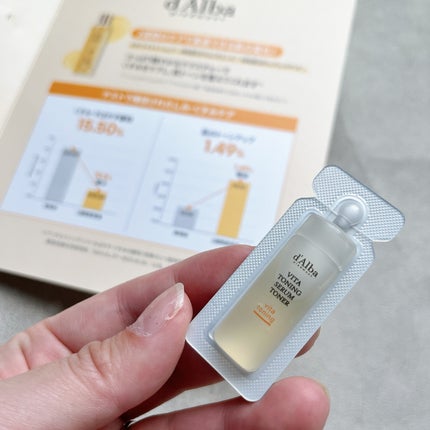 ビタトーニングセラムトナー/ダルバ/化粧水を使ったクチコミ(3枚目)