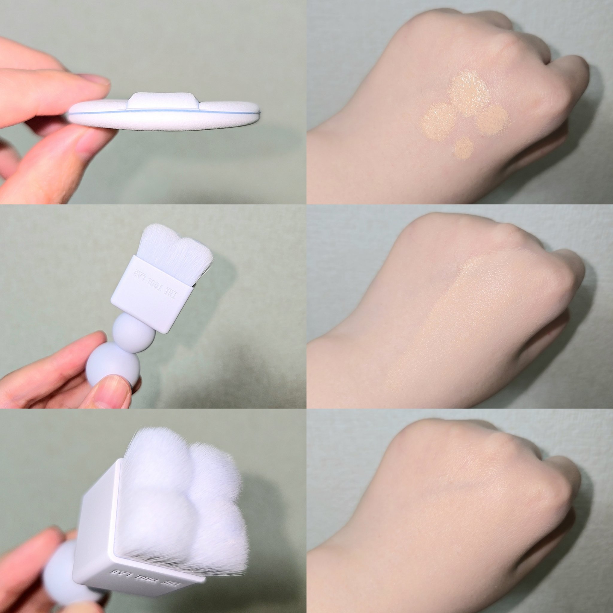 スタンプスキンフィットクッションエアリー/THE TOOL LAB/クッションファンデーションを使ったクチコミ（3枚目）