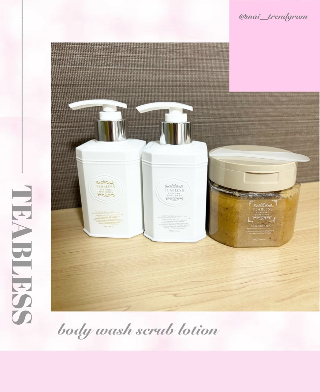 パフュームボディローション リリィムスクホワイトティー/TEABLESS/ボディローションを使ったクチコミ（1枚目）