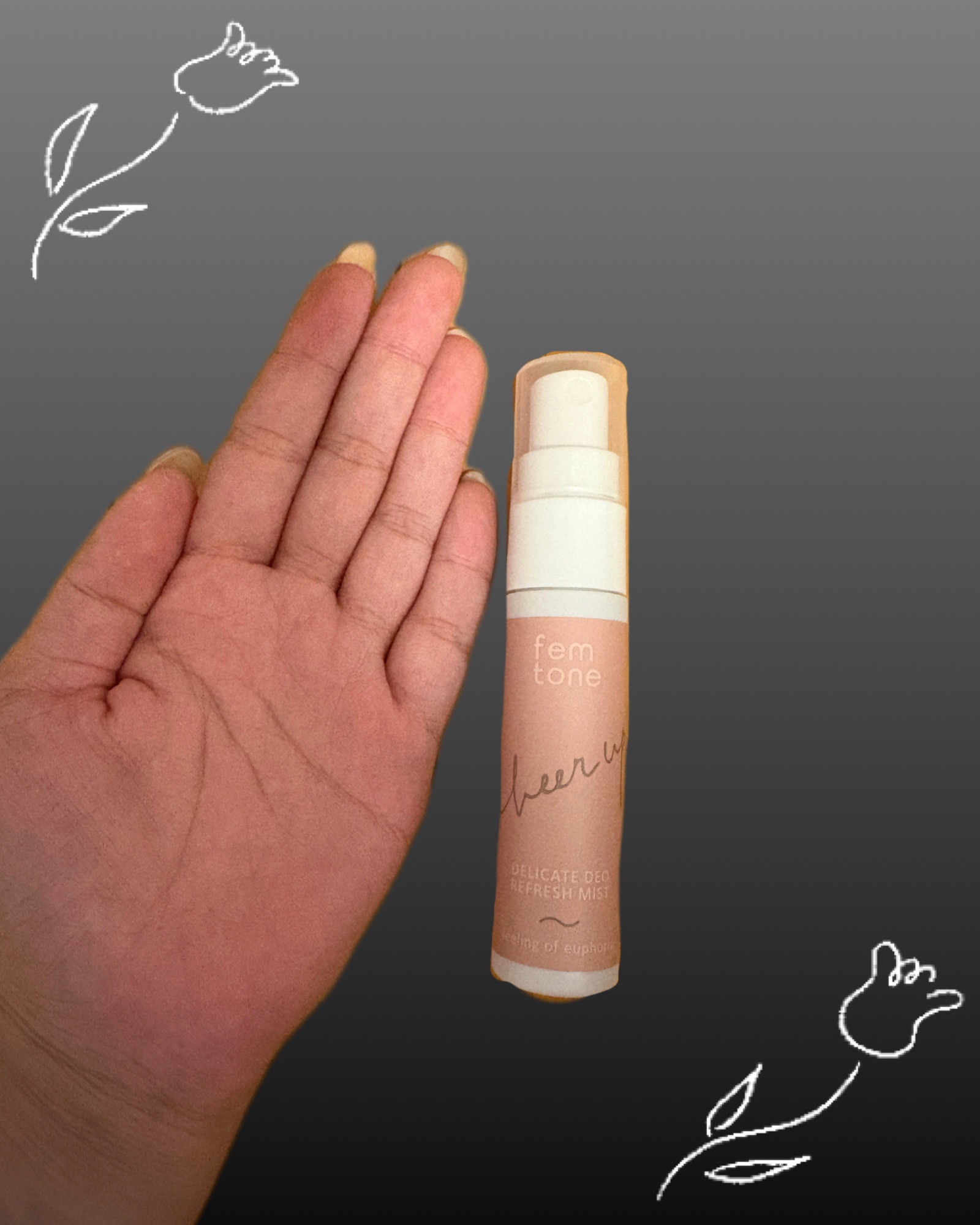 デリケートデオ リフレッシュミストAY/fem tone/デリケートゾーンケアを使ったクチコミ（2枚目）