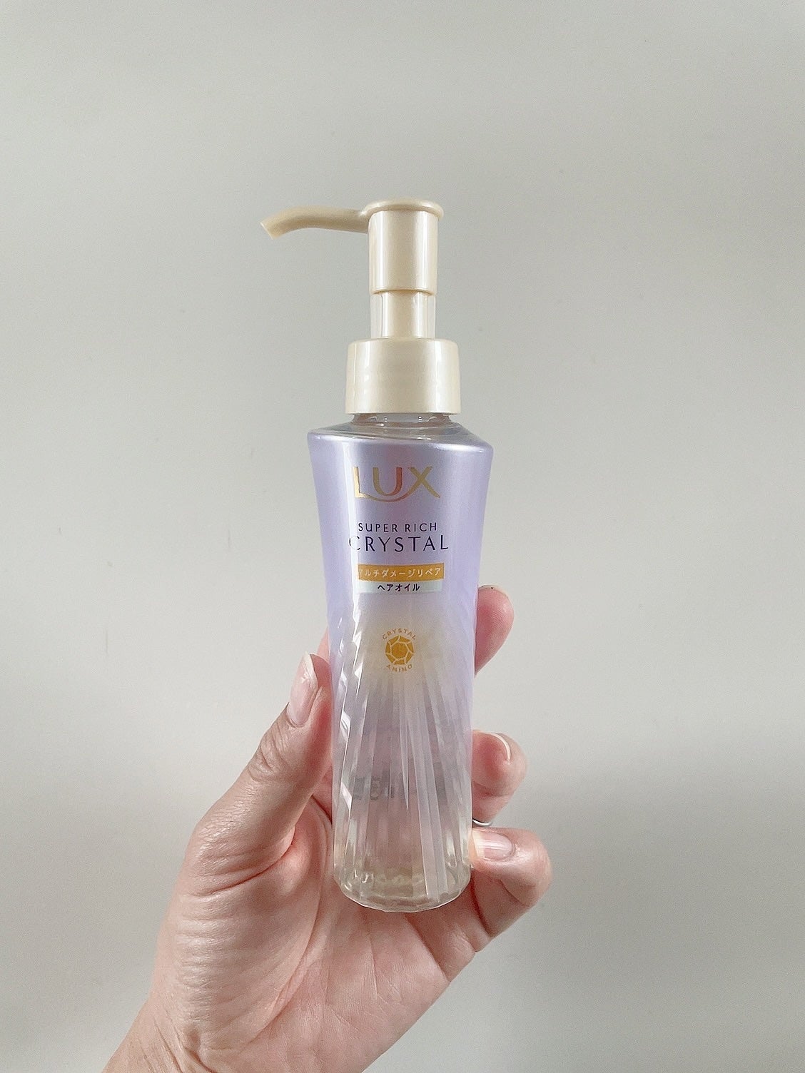 スーパーリッチクリスタル マルチダメージリペア シャンプー/トリートメント/LUX/市販シャンプーを使ったクチコミ(6枚目)