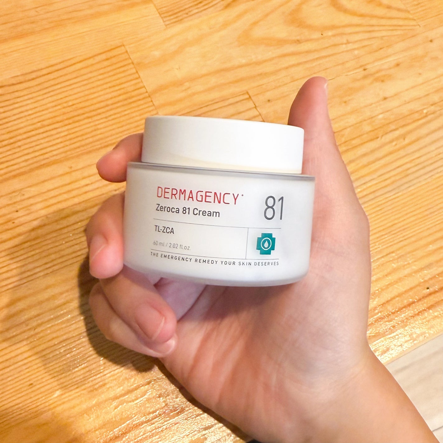 ダーマジェンシー ゼロカ81 クリーム/DERMAGENCY/フェイスクリームを使ったクチコミ(3枚目)