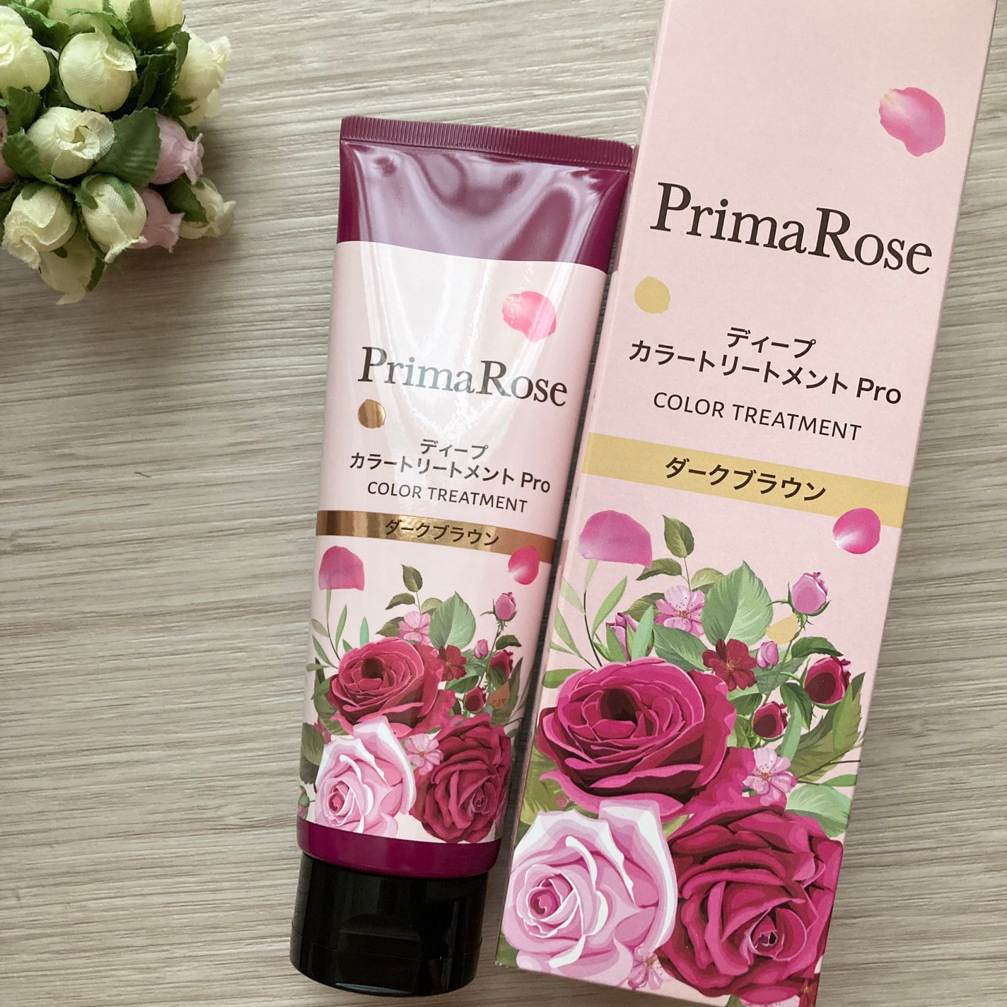 プリマローズ ディープカラートリートメント プロ/プリマローズ/ヘアカラーを使ったクチコミ(1枚目)