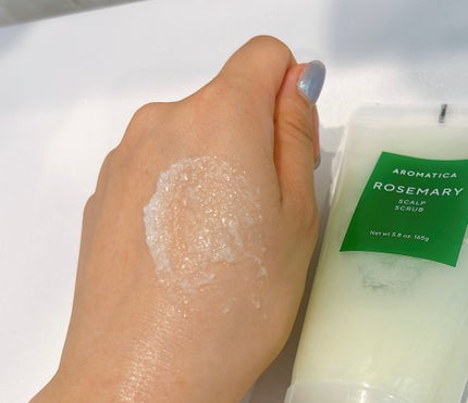ローズマリー スカルプ スクラブ/AROMATICA/ヘッドスクラブを使ったクチコミ(7枚目)