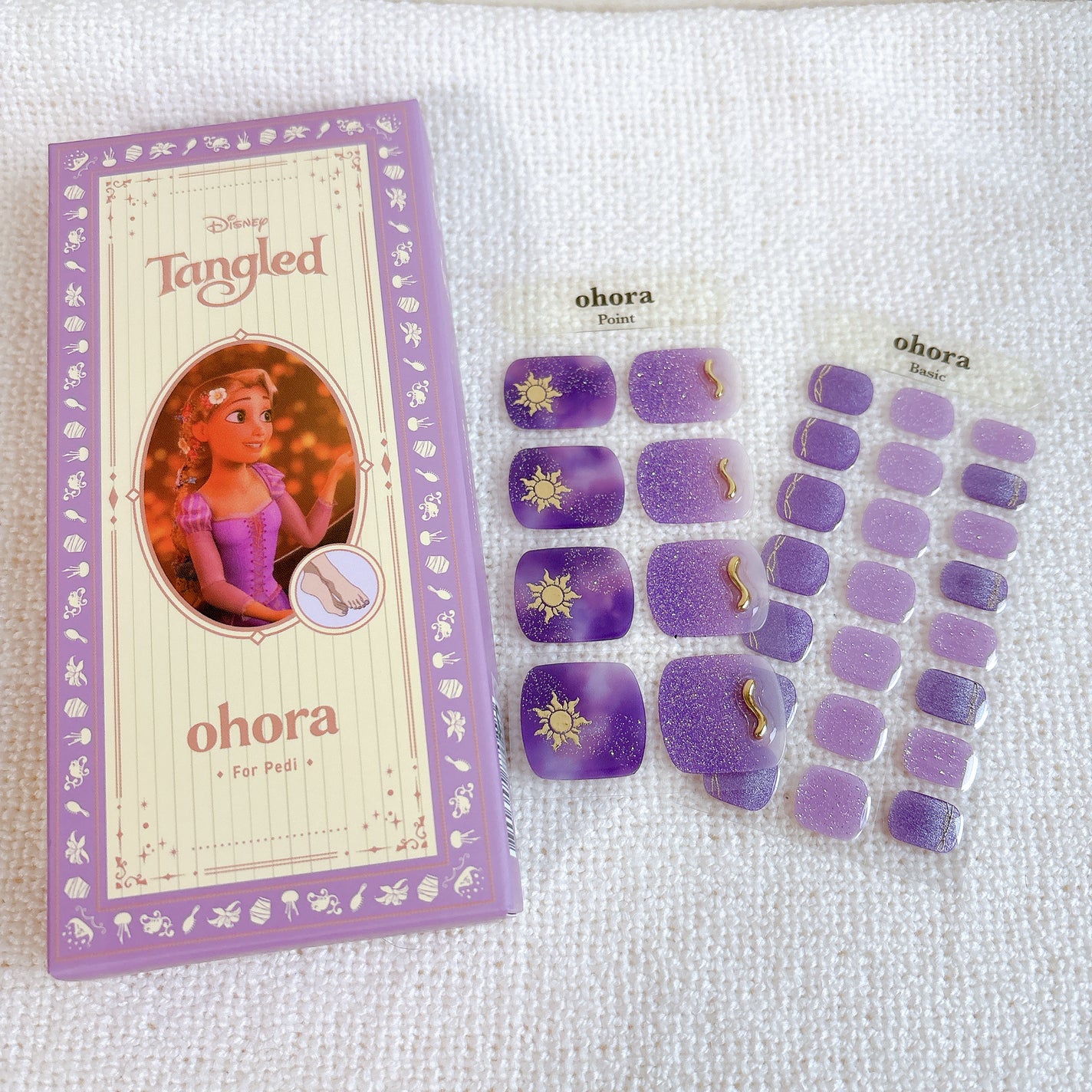 ハンド&ペディキュアセット Disney collection/ohora/ネイルシールを使ったクチコミ(1枚目)