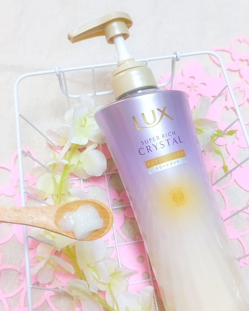 ラックス スーパーリッチクリスタル マルチダメージリペア ヘアオイル/LUX/ヘアオイルを使ったクチコミ（3枚目）