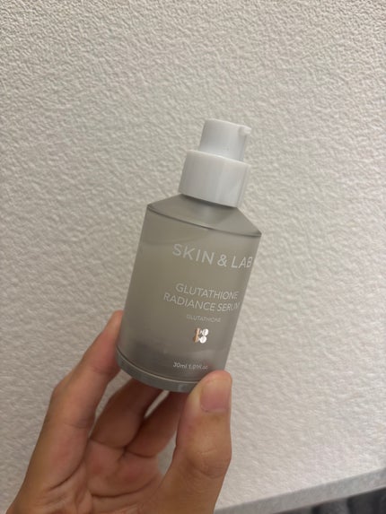 グルタチオンラディアンスセラム/SKIN&LAB/美容液を使ったクチコミ(4枚目)