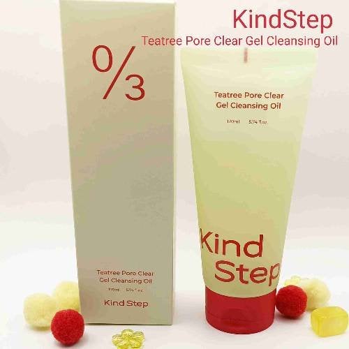 ティーツリージェルクレンジングオイル/KindStep/クレンジングジェルを使ったクチコミ(1枚目)