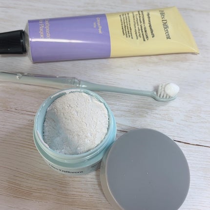 ヒッツディファレント トゥースペースト フォー プラーク/Hits Different/歯磨き粉を使ったクチコミ(4枚目)