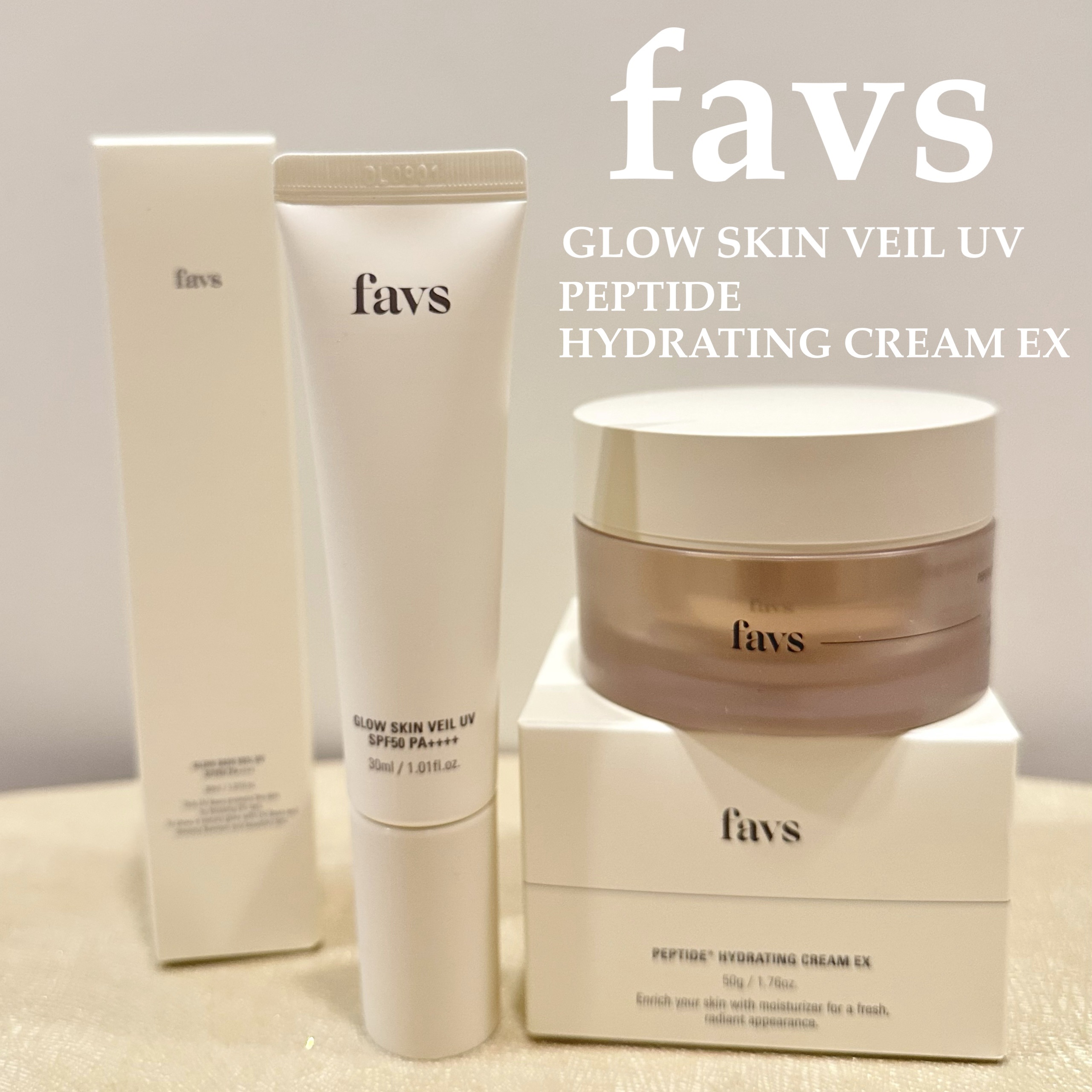 ペプチドハイドレーティングクリーム 50g/favs/フェイスクリームを使ったクチコミ（1枚目）