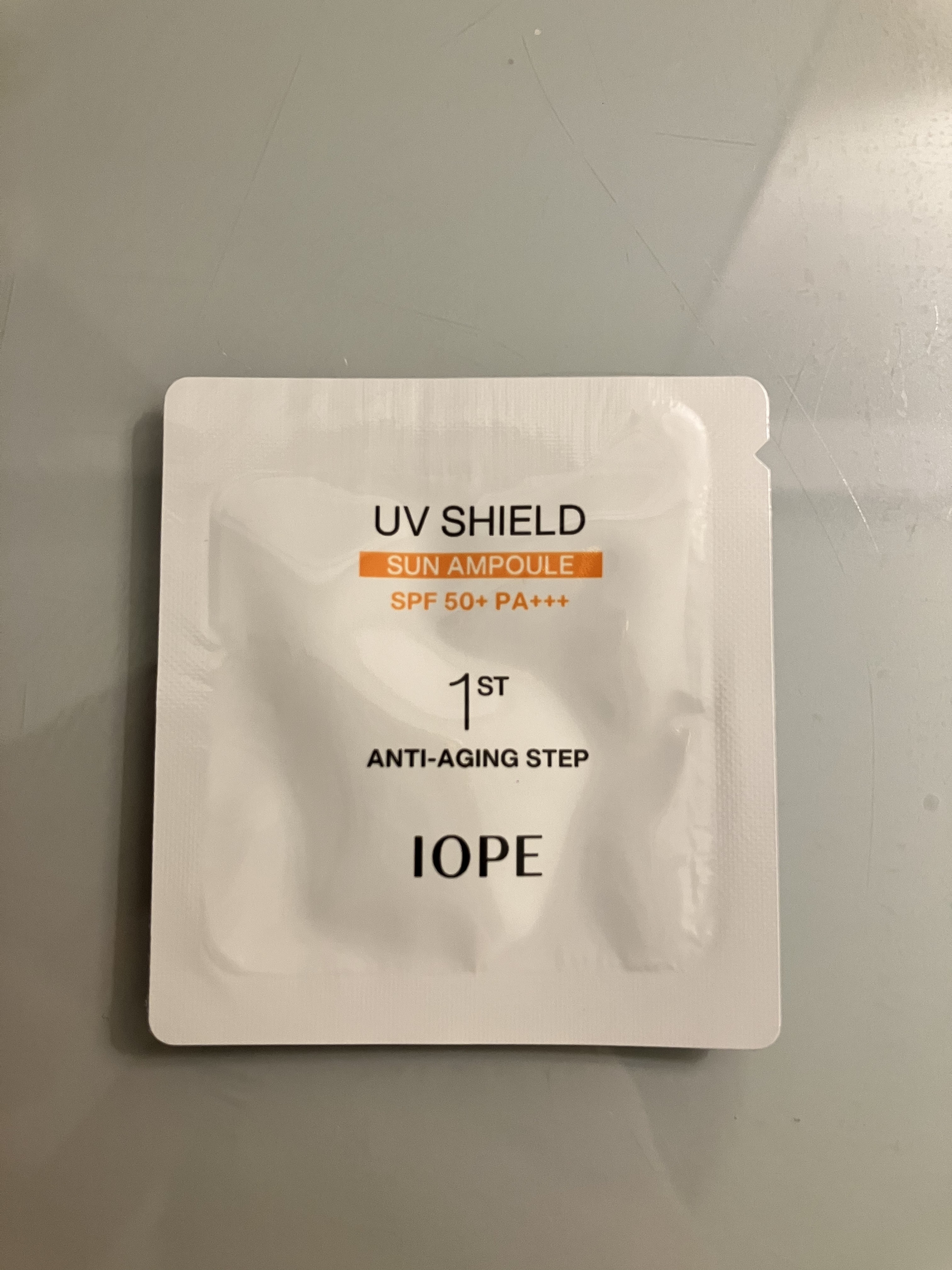 UV シールド サン アンプル/IOPE/日焼け止めローションを使ったクチコミ（1枚目）