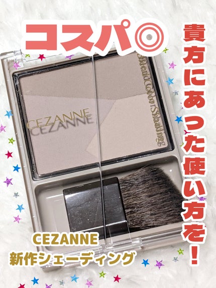ブレンドカラーシェーディング/CEZANNE/シェーディングを使ったクチコミ(1枚目)