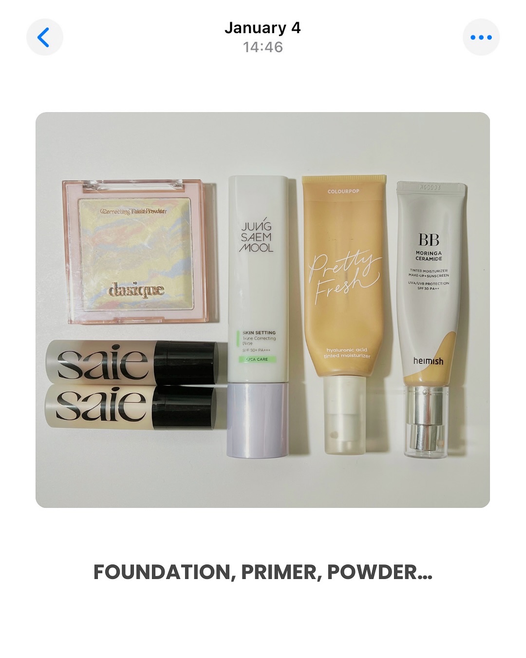 コレクティングフィニッシュパウダー/dasique/プレストパウダーを使ったクチコミ（2枚目）