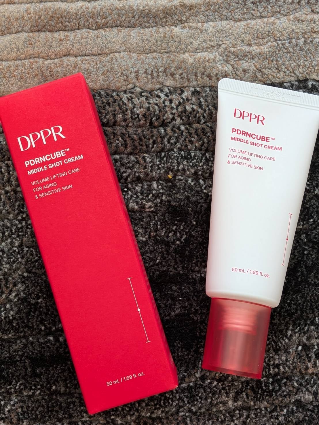 DPPR PDRN CUBE ミドルショットクリーム/DPPR/フェイスクリームを使ったクチコミ(1枚目)