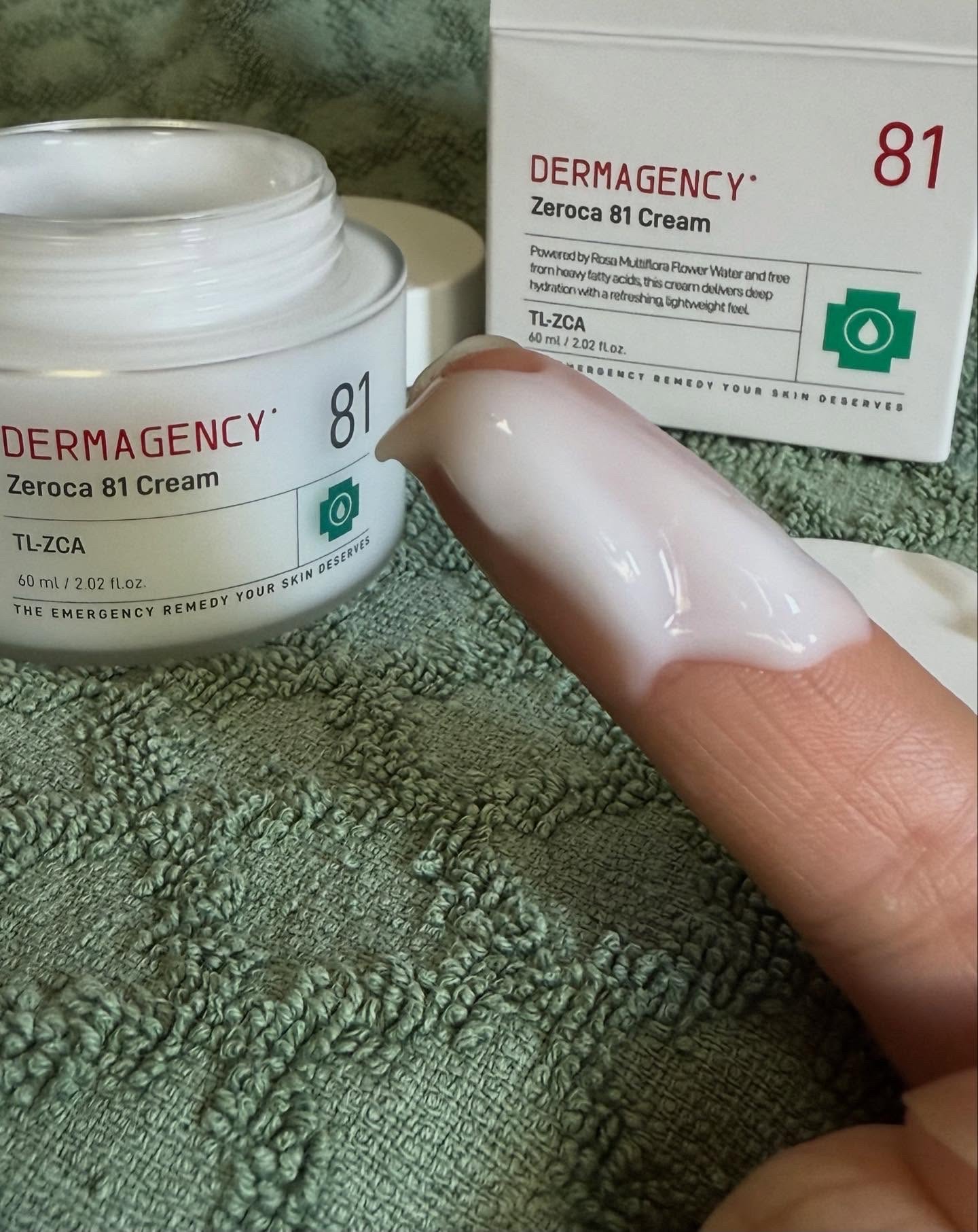 ダーマジェンシー ゼロカ81 クリーム/DERMAGENCY/フェイスクリームを使ったクチコミ（2枚目）