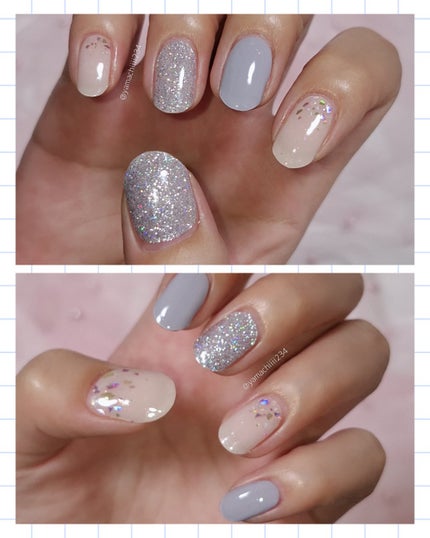 セミキュアジェルネイル(ハンド) ND-196 N Afterglow (Spring Melody Collection)/ohora/ネイルシールの画像