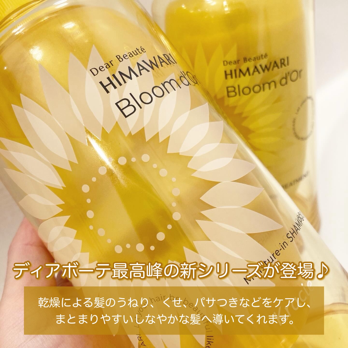 ディアボーテ ブルームドール モイスチャーイン シャンプー/トリートメント/ディアボーテ/市販シャンプーを使ったクチコミ（2枚目）