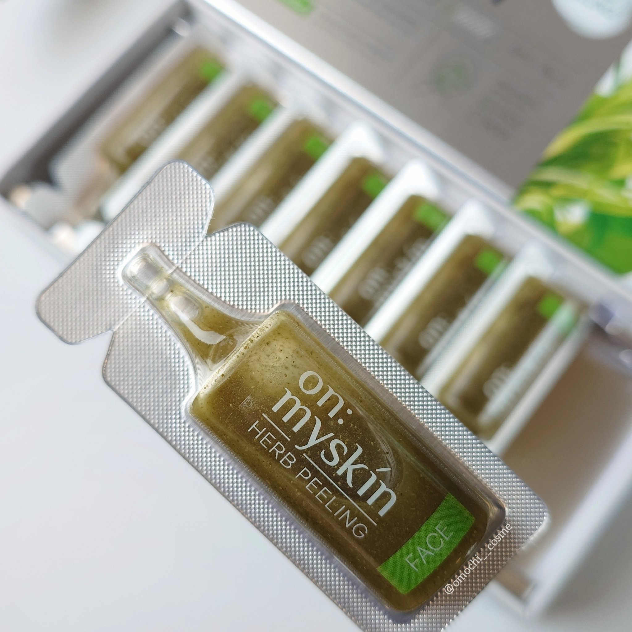 on: myskin ハーブピーリング Amazon | 【公式】on:myskin face用│自宅でハーブピーリング