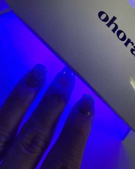 セミキュアジェルネイル(ハンド)/ohora/ネイルシールを使ったクチコミ(6枚目)