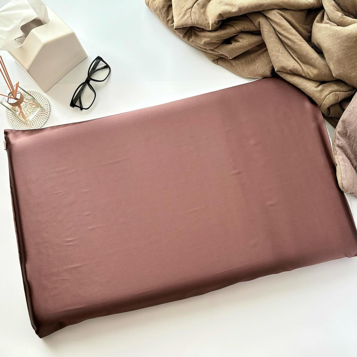 シルク枕カバー/Utukky/ヘアケアグッズを使ったクチコミ(1枚目)