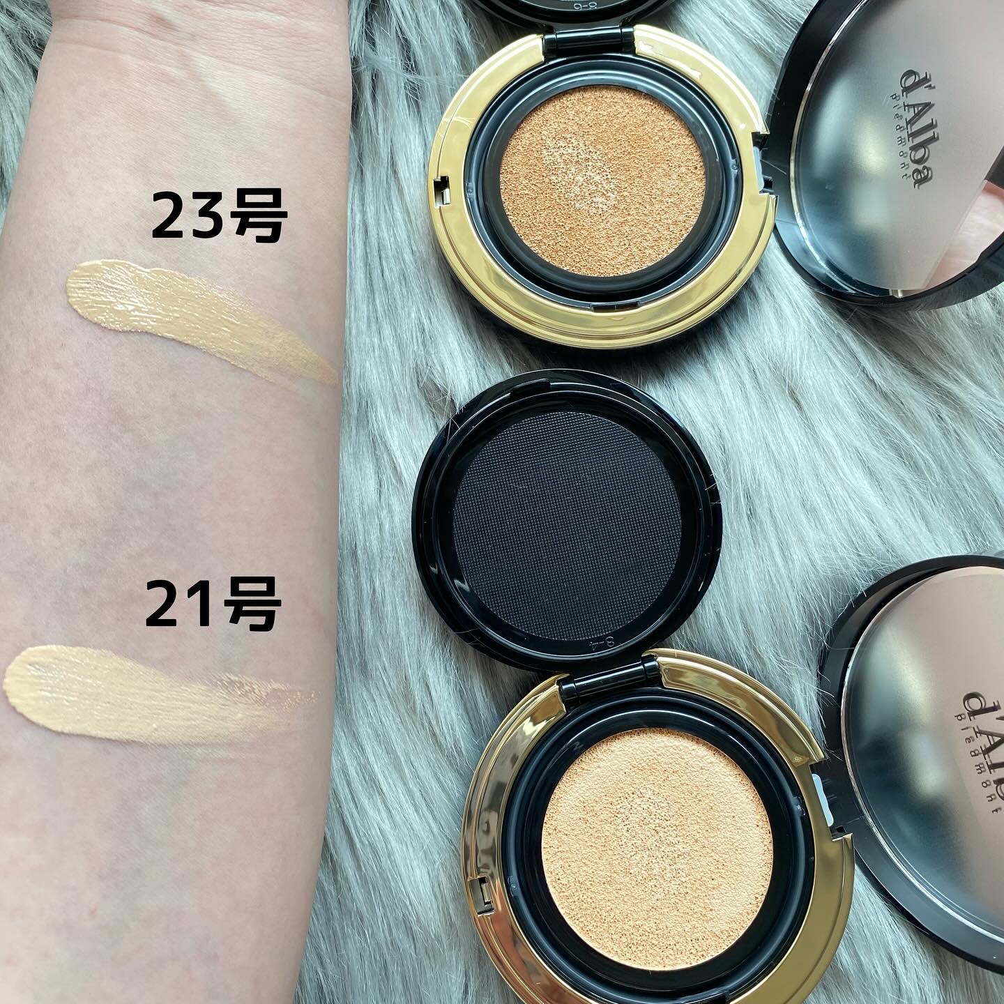 グロウフィットセラムカバークッション/ダルバ/クッションファンデーションを使ったクチコミ（3枚目）