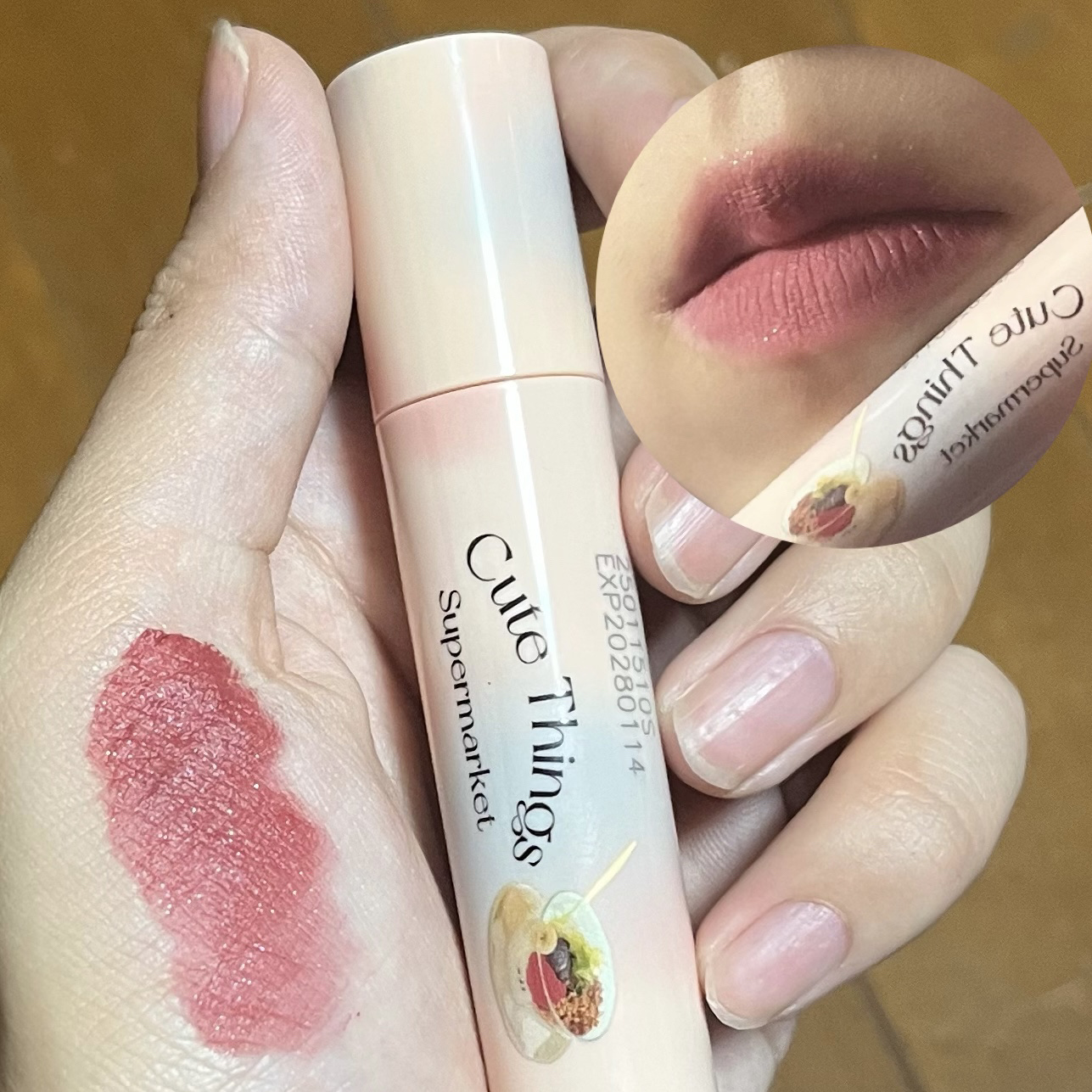 "キュート シングス スーパーマーケット"マットリップ/FLORTTE/口紅を使ったクチコミ（1枚目）