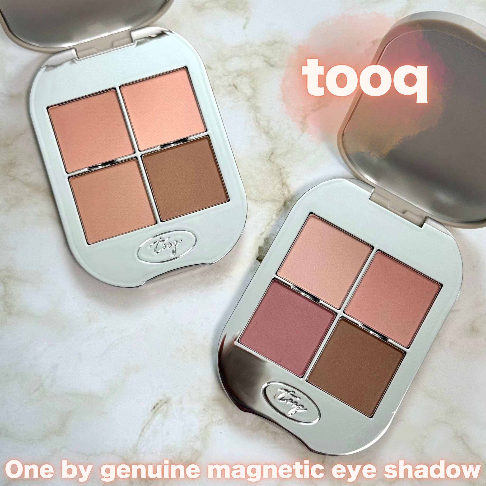 tooq ONE BY GENUINE MAGNETIC EYE SHADOW/Tooq/パウダーアイシャドウを使ったクチコミ（1枚目）
