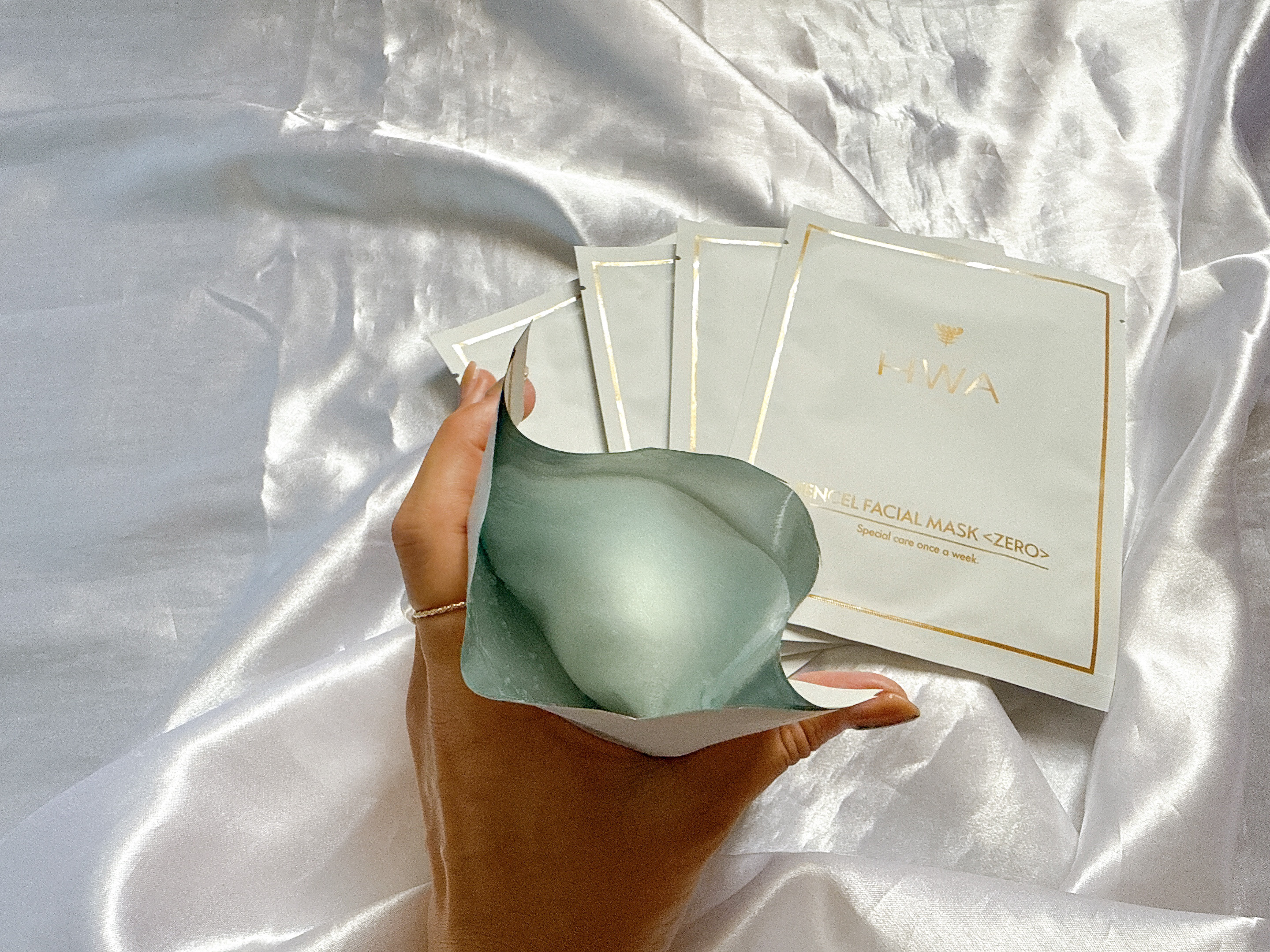 テンセルフェイシャルマスクZERO/HWA/シートマスク・パックを使ったクチコミ（2枚目）